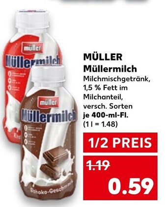 Kaufland DE Müller Müllermilch tilbud