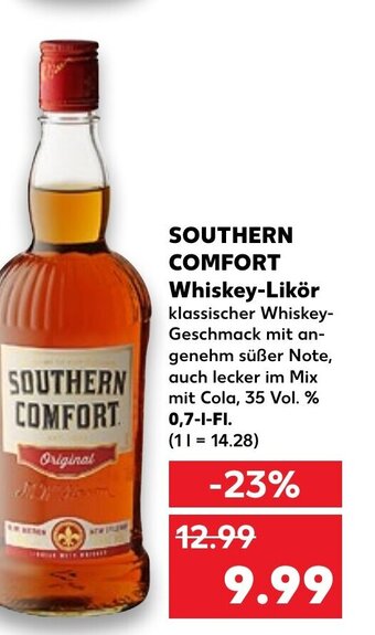 Kaufland DE Southern Comfort Whiskey-Likör tilbud