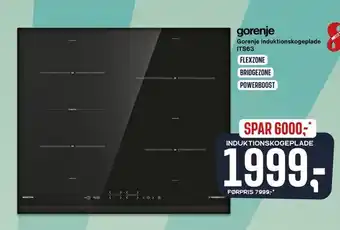Skousen Gorenje induktionskogeplade its63 tilbud