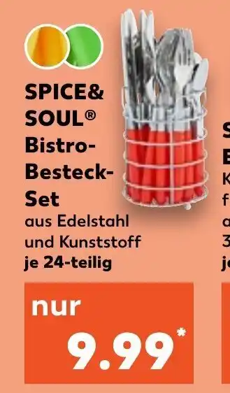 Kaufland Spice & Soul Bistro Besteck Set tilbud