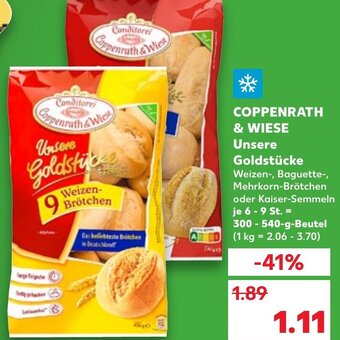 Kaufland DE Coppenrath & Wiese Unsere Goldstücke tilbud