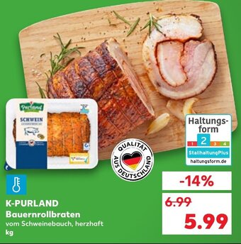 Kaufland K-Purland Bauernrollbraten tilbud