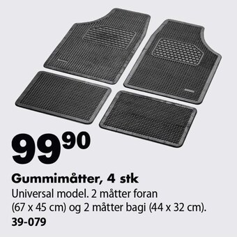 Gummimåtter