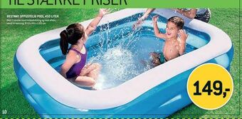 XL-BYG Bestway oppustelig pool 450 liter tilbud