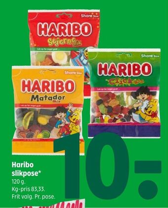 Coop 365 Haribo slikpose tilbud