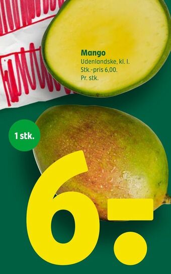 Coop 365 Mango tilbud