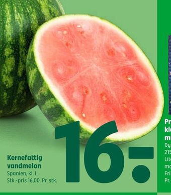Coop 365 Kernefattig vandmelon tilbud