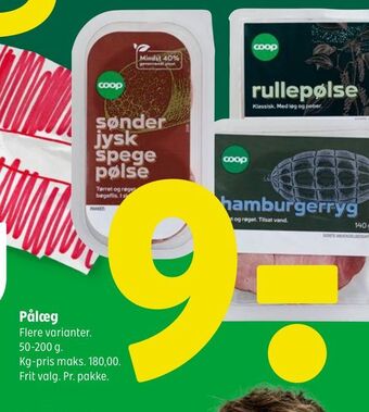 Coop 365 Pålæg tilbud