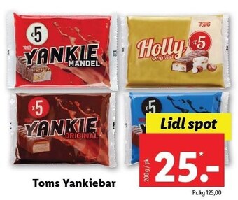 Lidl Toms yankiebar tilbud