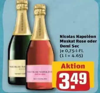 Nicolas Napoléon Muskat Rose oder Demi sec