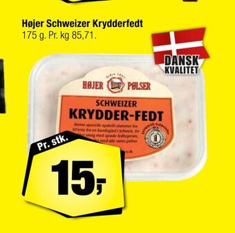Calle Højer schweizer krydderfedt tilbud