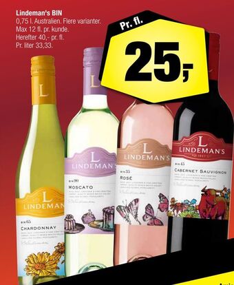 Calle Lindeman's bin tilbud