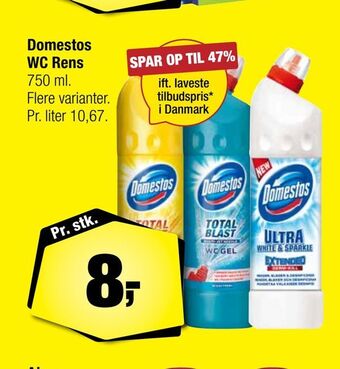 Calle Domestos wc rens tilbud