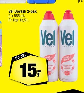 Calle Vel opvask 2-pak tilbud