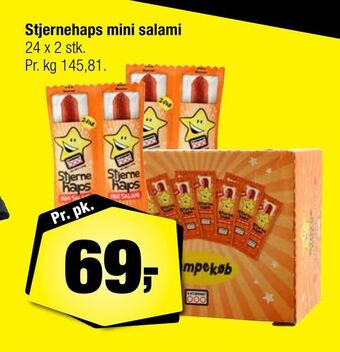 Calle Stjernehaps mini salami tilbud