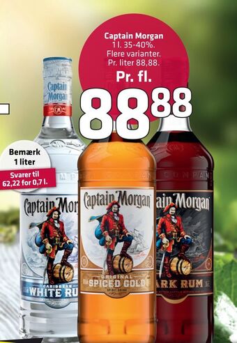 Fleggaard Captain morgan tilbud
