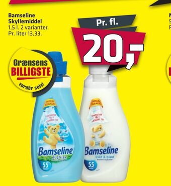 Fleggaard Bamseline skyllemiddel tilbud