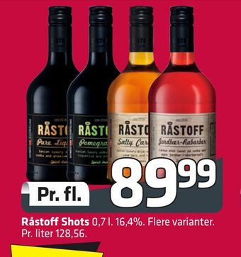 Fleggaard Råstoff shots tilbud