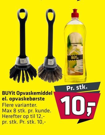 Fleggaard Buyit opvaskemiddel el. opvaskebørste tilbud