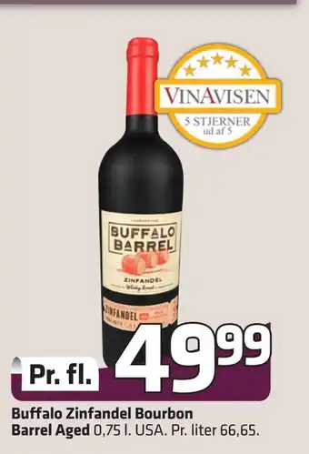 Fleggaard Buffalo zinfandel bourbon barrel aged tilbud