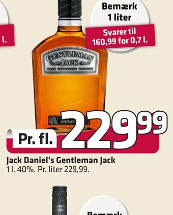 Fleggaard Jack daniel's gentleman jack tilbud
