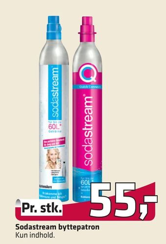 Fleggaard Sodastream byttepatron tilbud