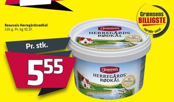 Fleggaard Beauvais herregårdsrødkål tilbud