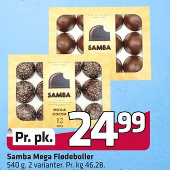 Fleggaard Samba mega flødeboller tilbud