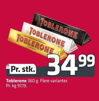 Fleggaard Toblerone tilbud