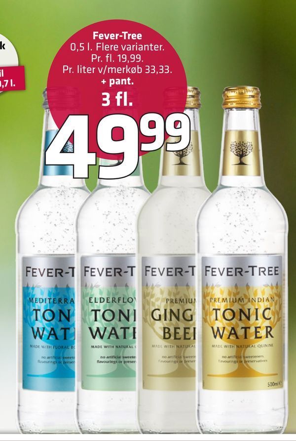 Fevertree tilbud hos Fleggaard