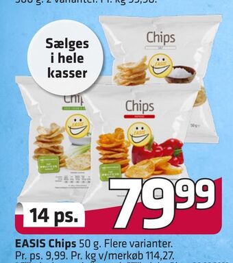 Fleggaard Easis chips tilbud