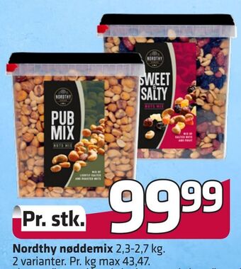 Fleggaard Nordthy nøddemix tilbud
