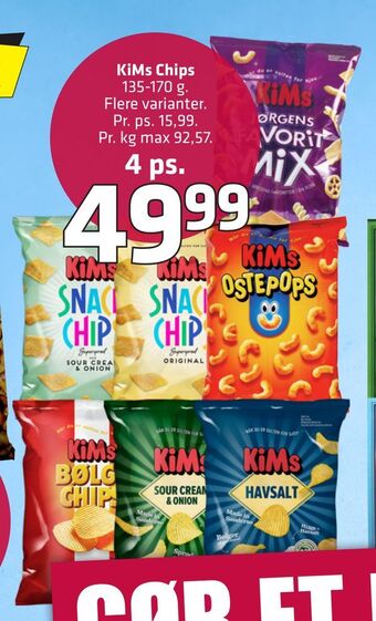 Fleggaard Kims chips tilbud