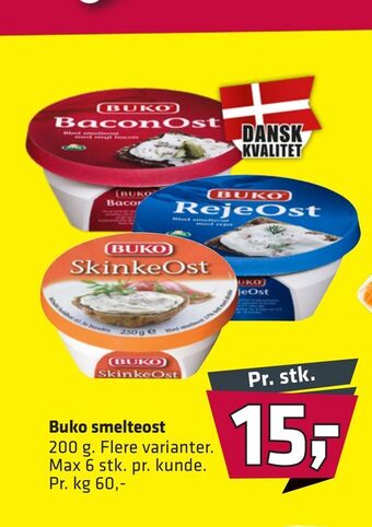 Fleggaard Buko smelteost tilbud