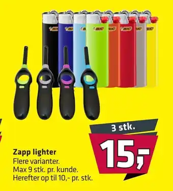 Fleggaard Zapp lighter tilbud