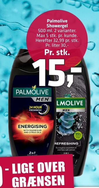 Fleggaard Palmolive showergel tilbud