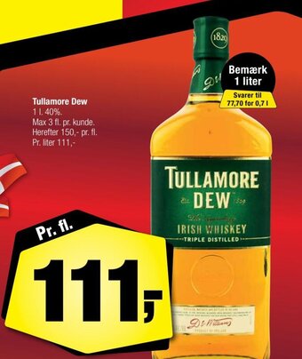 Calle Tullamore Dew tilbud