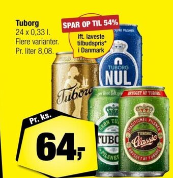 Calle Tuborg tilbud