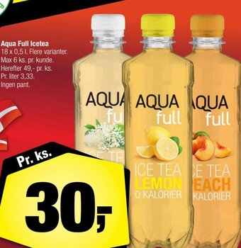 Calle Aqua Full Icetea tilbud