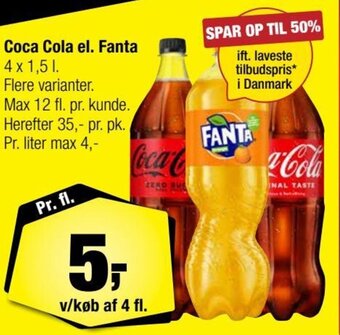 Calle Coca Cola el. Fanta tilbud