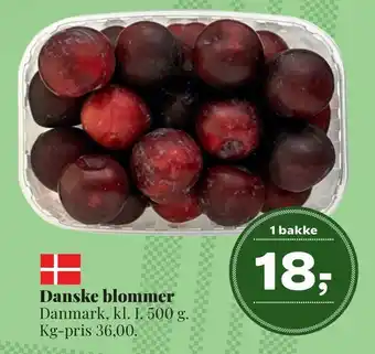 Danske blommer