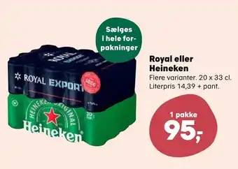 Kvickly Heineken tilbud