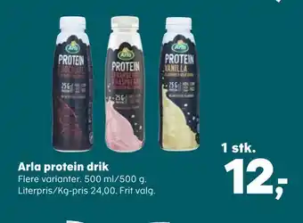 SuperBrugsen Arla protein drik tilbud