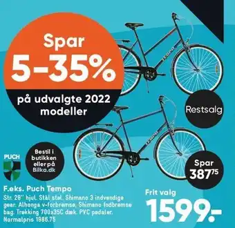 Bilka Puch tempo tilbud