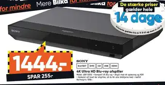 Bilka 4k ultra hd blue-ray afspiller tilbud