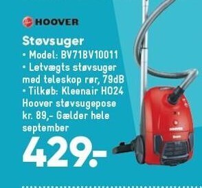 Bilka Støvsuger tilbud