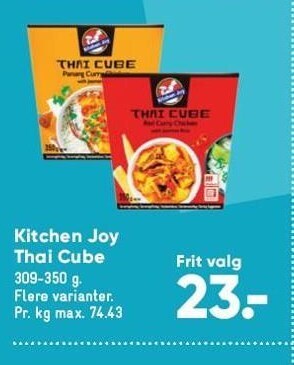 Bilka Kitchen joy thai cube tilbud