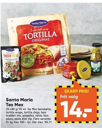 Santa maria tex mex