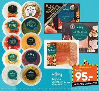 Tapas 5 stk.