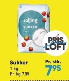 Bilka Sukker tilbud